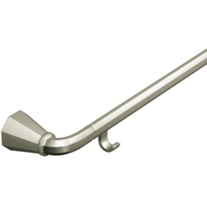 CSIYB9718BN Felicity Towel Bar Bathroom Accessory - Brushed Nickel CSIYB9718BN Felicity Towel Bar Bathroom Accessory - Brushed Nickel