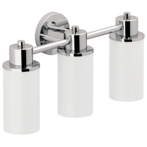 CSIDN0763CH Iso 3 Bulb Bathroom Lighting - Chrome CSIDN0763CH Iso 3 Bulb Bathroom Lighting - Chrome