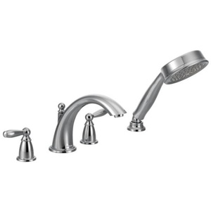 MT924/M9796 Brantford Deck Mount With Handshower Tub Faucet - Chrome MT924/M9796 Brantford Deck Mount With Handshower Tub Faucet - Chrome