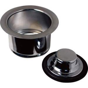 MB138152 Drain W/Disposer Flange Disposal Stopper/Flange Kitchen Accessory - Brushed Nickel MB138152 Drain W/Disposer Flange Disposal Stopper/Flange Kitchen Accessory - Brushed Nickel
