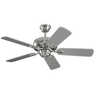 M5CQ44BS Centro II Medium Fan (42'' to 51'') Ceiling Fan - Brushed Steel M5CQ44BS Centro II Medium Fan (42'' to 51'') Ceiling Fan - Brushed Steel