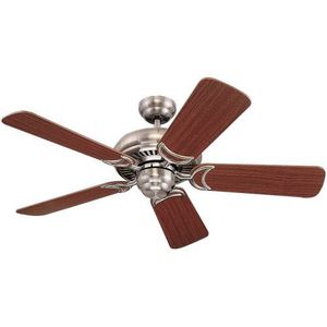 M5DS44BS Designer Supreme II Medium Fan (42'' to 51'') Ceiling Fan - Brushed Steel M5DS44BS Designer Supreme II Medium Fan (42'' to 51'') Ceiling Fan - Brushed Steel