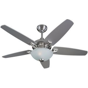 M5VSR44BSDL Versio II Medium Fan (42'' to 51'') Ceiling Fan - Brushed Steel M5VSR44BSDL Versio II Medium Fan (42'' to 51'') Ceiling Fan - Brushed Steel