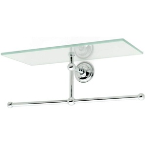 G2636TPC London Terrace Vanity Shelf Bathroom Accessory - Chrome G2636TPC London Terrace Vanity Shelf Bathroom Accessory - Chrome