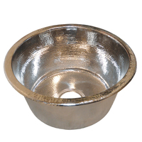 Bar Sink 17-3/4 x 17-3/4 x 7 Bar Sink 17-3/4 x 17-3/4 x 7