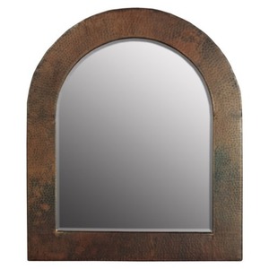 NCPM64 Sedona Unique Shape Mirror - Antique Copper NCPM64 Sedona Unique Shape Mirror - Antique Copper