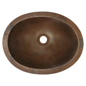 NCPS238 Baby Classic Undermount Style Bathroom Sink - Antique Copper NCPS238 Baby Classic Undermount Style Bathroom Sink - Antique Copper