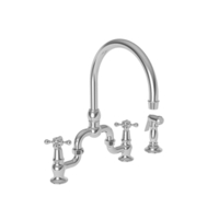 Two Handle Kitchen Faucet 8'' Center Two Handle Kitchen Faucet 8'' Center