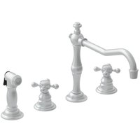 Two Handle Kitchen Faucet 4 Hole Two Handle Kitchen Faucet 4 Hole