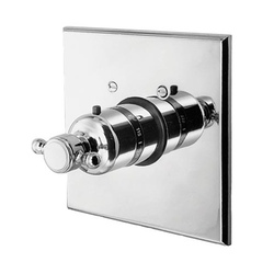 N3-1034TS/04 Chesterfield Thermostatic Valve Trim Trim Kit - Satin Brass - PVD N3-1034TS/04 Chesterfield Thermostatic Valve Trim Trim Kit - Satin Brass - PVD