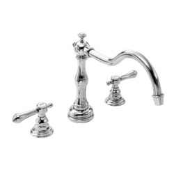 N3-1036/24 Chesterfield Tub Faucet Trim Trim Kit - Polished Gold - PVD N3-1036/24 Chesterfield Tub Faucet Trim Trim Kit - Polished Gold - PVD