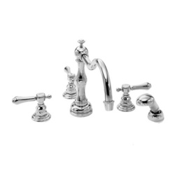 N3-1037/15S Chesterfield Tub Faucet Trim Trim Kit - Satin Nickel N3-1037/15S Chesterfield Tub Faucet Trim Trim Kit - Satin Nickel