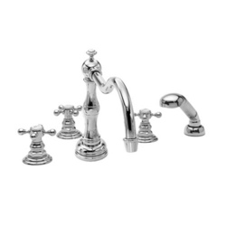 N3-937/10 Chesterfield Tub Faucet Trim Trim Kit - Satin Bronze - PVD N3-937/10 Chesterfield Tub Faucet Trim Trim Kit - Satin Bronze - PVD