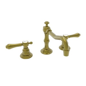 N1030/04 Chesterfield 8'' Widespread Bathroom Faucet - Satin Brass - PVD N1030/04 Chesterfield 8'' Widespread Bathroom Faucet - Satin Brass - PVD