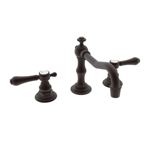 N1030/08W Chesterfield 8'' Widespread Bathroom Faucet - Weathered Copper - Living N1030/08W Chesterfield 8'' Widespread Bathroom Faucet - Weathered Copper - Living