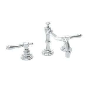 N1030/15 Chesterfield 8'' Widespread Bathroom Faucet - Polished Nickel - Natural N1030/15 Chesterfield 8'' Widespread Bathroom Faucet - Polished Nickel - Natural