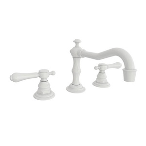 N1030/50 Chesterfield 8'' Widespread Bathroom Faucet - White N1030/50 Chesterfield 8'' Widespread Bathroom Faucet - White
