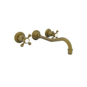 N3-944/24S Chesterfield Bathroom Sink Faucet Trim Trim Kit - Satin Gold N3-944/24S Chesterfield Bathroom Sink Faucet Trim Trim Kit - Satin Gold