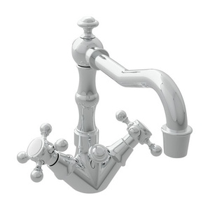 N932/15 Chesterfield Single Hole Bathroom Faucet - Polished Nickel - Natural N932/15 Chesterfield Single Hole Bathroom Faucet - Polished Nickel - Natural