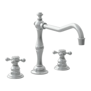 N942/15 Chesterfield Two-Handle Kitchen Faucet - Polished Nickel - Natural N942/15 Chesterfield Two-Handle Kitchen Faucet - Polished Nickel - Natural