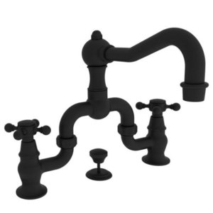 N930B/56 Chesterfield 8'' Widespread Bathroom Faucet - Flat Black N930B/56 Chesterfield 8'' Widespread Bathroom Faucet - Flat Black