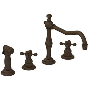 N943/10B Chesterfield Two-Handle Kitchen Faucet - Oil Rubbed Bronze N943/10B Chesterfield Two-Handle Kitchen Faucet - Oil Rubbed Bronze