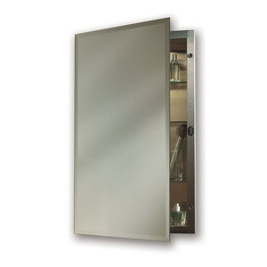 R1448 Galena Swing Door Medicine Cabinet - Stainless Steel R1448 Galena Swing Door Medicine Cabinet - Stainless Steel