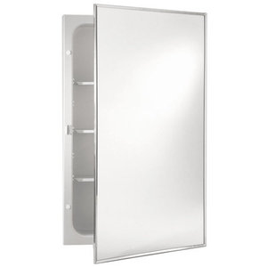 R407ADJ Styleline Swing Door Medicine Cabinet - Stainless Steel R407ADJ Styleline Swing Door Medicine Cabinet - Stainless Steel