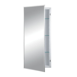R460P34CH Framed Swing Door Medicine Cabinet - Chrome R460P34CH Framed Swing Door Medicine Cabinet - Chrome