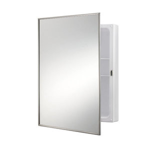 R614 Styleline Swing Door Medicine Cabinet - Stainless Steel R614 Styleline Swing Door Medicine Cabinet - Stainless Steel