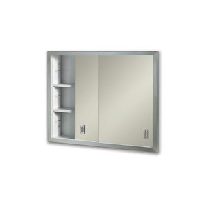 RB703850 Contempora Slider Medicine Cabinet - Stainless Steel RB703850 Contempora Slider Medicine Cabinet - Stainless Steel