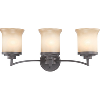 Bathroom Lighting (3 bulbs) 24-3/4" Width Bathroom Lighting (3 bulbs) 24-3/4" Width