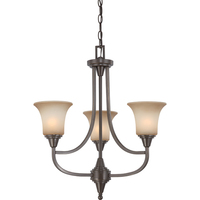 Mini Chandelier 21-3/4" Width Mini Chandelier 21-3/4" Width