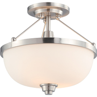 Semi Flush Mount 13-3/4" Width Semi Flush Mount 13-3/4" Width