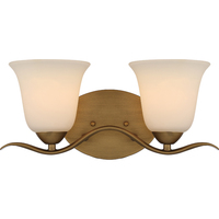 Bathroom Lighting (2 Bulbs) 16" Width Bathroom Lighting (2 Bulbs) 16" Width