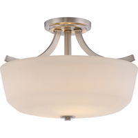 Semi Flush Mount 15-1/4" Width Semi Flush Mount 15-1/4" Width