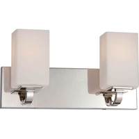 Bathroom Lighting (2 Bulbs) 15-1/2" Width Bathroom Lighting (2 Bulbs) 15-1/2" Width