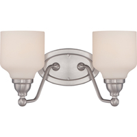 Bathroom Lighting (2 Bulbs) 15" Width Bathroom Lighting (2 Bulbs) 15" Width