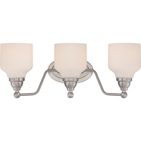 Bathroom Lighting (3 bulbs) 21" Width Bathroom Lighting (3 bulbs) 21" Width