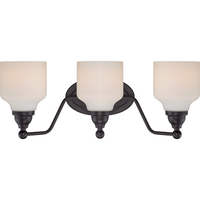Bathroom Lighting (3 bulbs) 21" Width Bathroom Lighting (3 bulbs) 21" Width