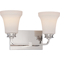 Bathroom Lighting (2 Bulbs) 14-4/5" Width Bathroom Lighting (2 Bulbs) 14-4/5" Width