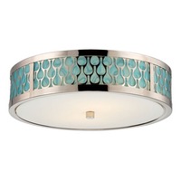 Flush Mount Ceiling Light 15" Width Flush Mount Ceiling Light 15" Width