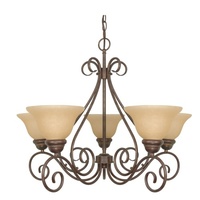 Mid Sized Chandelier 28" Width Mid Sized Chandelier 28" Width