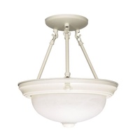 Semi Flush Mount 11-3/8" Width Semi Flush Mount 11-3/8" Width