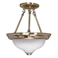 Semi Flush Mount 11-3/8" Width Semi Flush Mount 11-3/8" Width