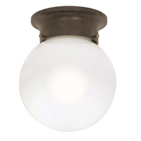 Flush Mount Ceiling Light 6" Width Flush Mount Ceiling Light 6" Width