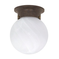Flush Mount Ceiling Light 6" Width Flush Mount Ceiling Light 6" Width