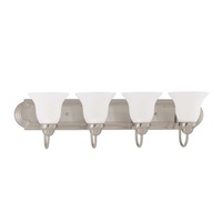 Bathroom Lighting (4 or more bulbs) 30" Width Bathroom Lighting (4 or more bulbs) 30" Width