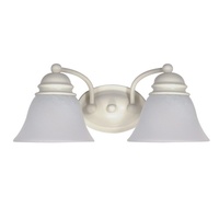 Bathroom Lighting (2 Bulbs) 14-7/8" Width Bathroom Lighting (2 Bulbs) 14-7/8" Width
