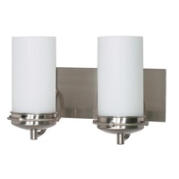 Bathroom Lighting (2 Bulbs) 13-1/2" Width Bathroom Lighting (2 Bulbs) 13-1/2" Width